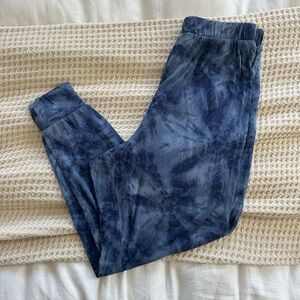 Old Navy Blue Tie-Dye Baggy Joggers - Size XS